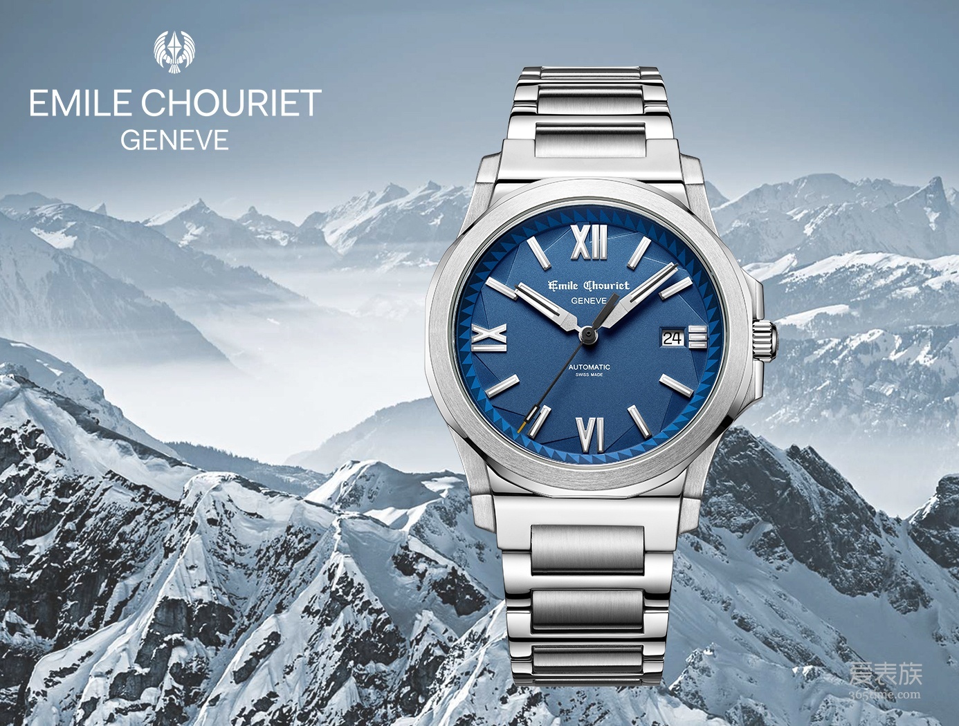 2018 Baselworld 艾米龍Ice Cliff冰峰系列腕表