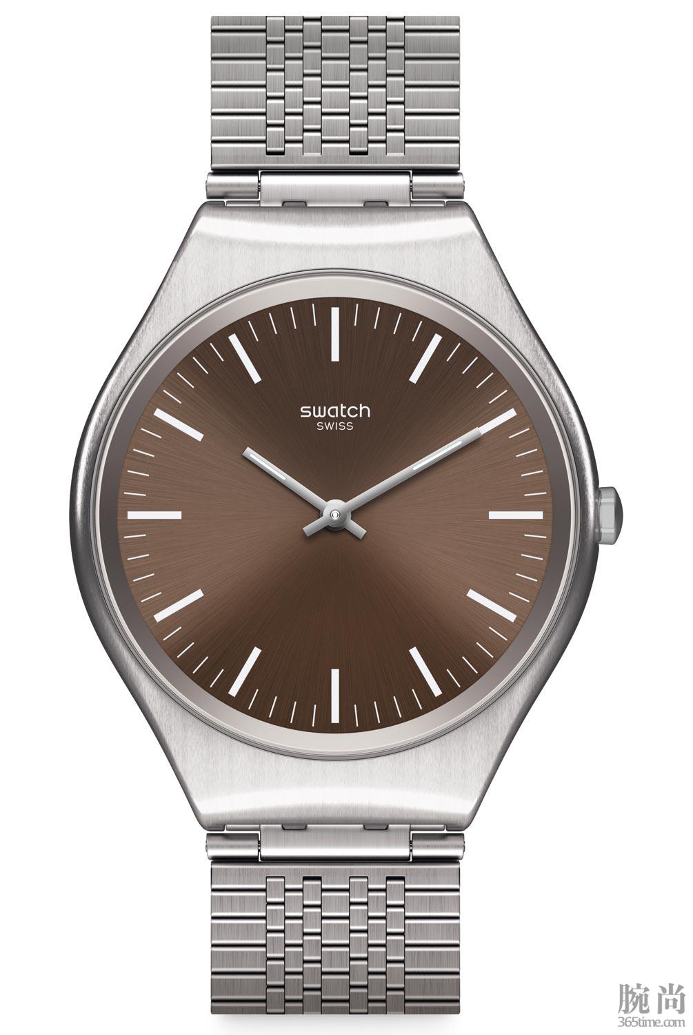 Swatch-2018秋冬全新SKIN-IRONY系列——SKIN金屬戰靴（型號：SYXS112GG）2.jpg
