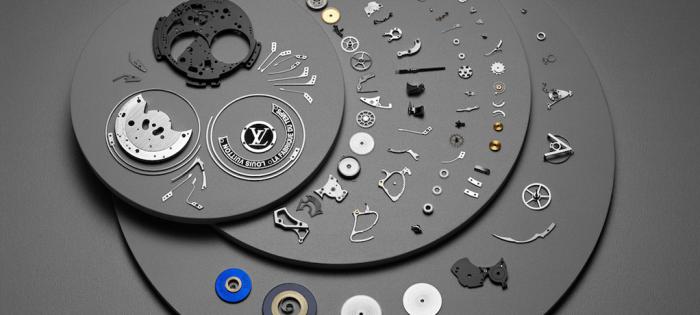 Louis Vuitton 推出 Voyager Minute Repeater Flying Tourbillon 藍寶石表盤三問陀飛輪腕表