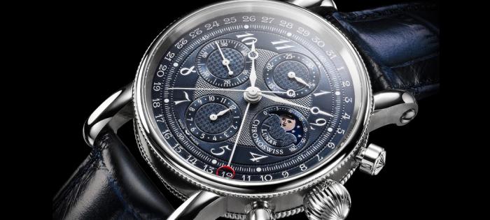 Chronoswiss 瑞寶推出 Sirius Chronograph Moon Phase 2019 月相計時碼表