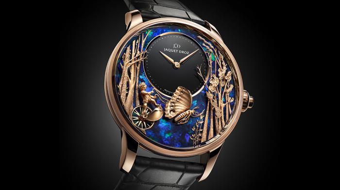 雅克德羅（JAQUET DROZ）升華礦石表盤藝術