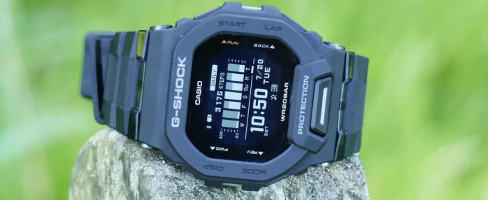 卡西歐G-Shock GBD200運動追蹤腕表——健身好幫手