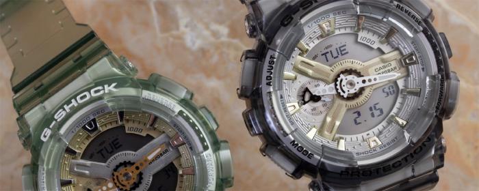 卡西歐推出G-Shock GMAS110GS腕表