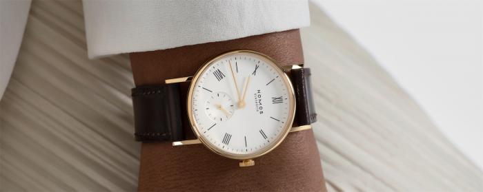 NOMOS全新推出Ludwig 33黃金腕表
