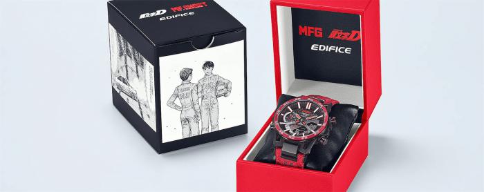 CASIO Edifice《頭文字D》《MF Ghost》聯(lián)名表款