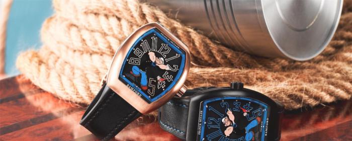 大力水手報時！Franck Muller Vanguard x Popeye限量版腕表