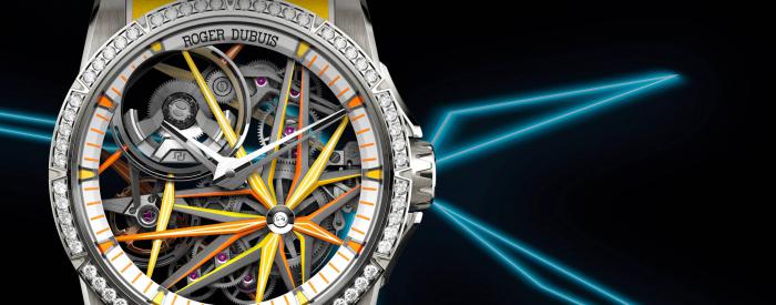 羅杰杜彼Roger Dubuis王者系列霓虹腕表耀目登場