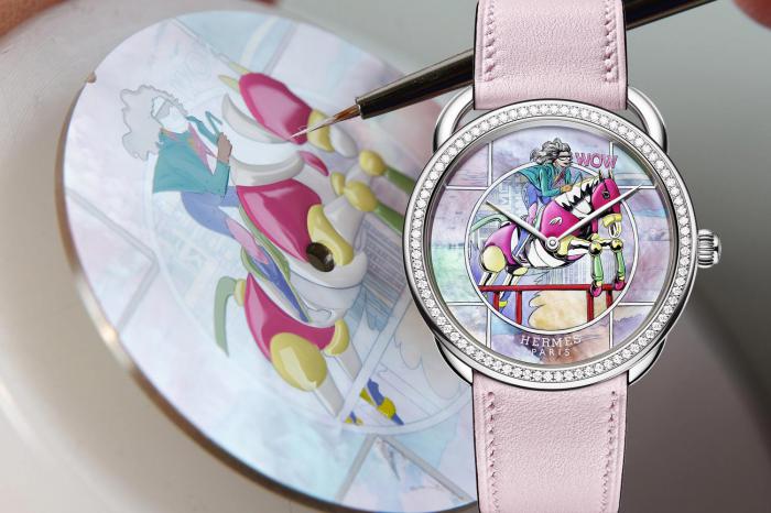 躍入漫畫世界：Hermès Arceau Wow工藝腕表