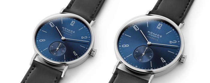 NOMOS Tangente neomatik blue gold腕表全新亮相