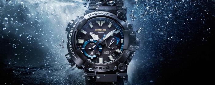 深海蛙王霸氣登場：G-Shock MRG-BF1000R潛水表