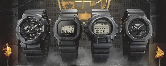 承載40年里程碑：G-SHOCK Remaster Black系列表款