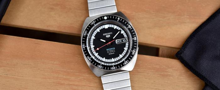 精工Seiko 5 Sports 55周年紀念版SRPK17腕表——5號的55周年