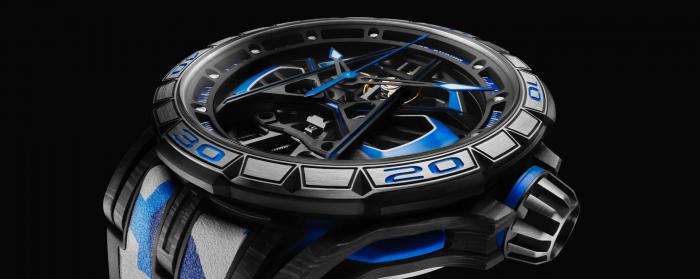 羅杰杜彼Roger Dubuis王者競速系列小牛Sterrato鈦合金腕表
