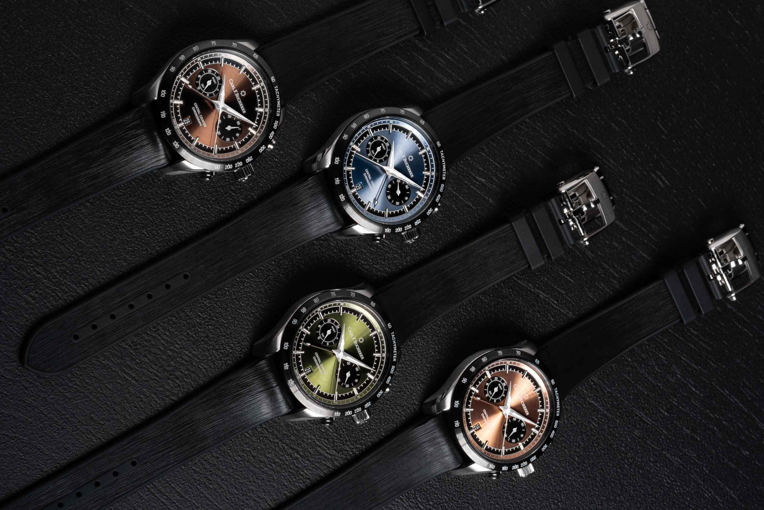 寶齊萊 (Carl F. Bucherer) 全新馬利龍中央計時碼表