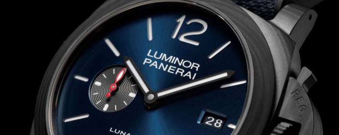沛納海推出全新Luminor廬米諾系列Luna Rossa CarbotechTM碳纖維腕表