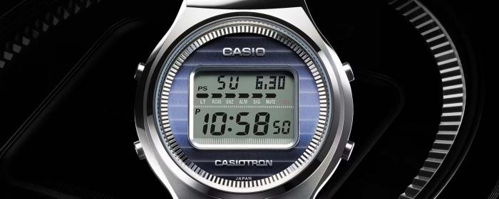 半世紀的驕傲：CASIO Casiotron復刻限量款