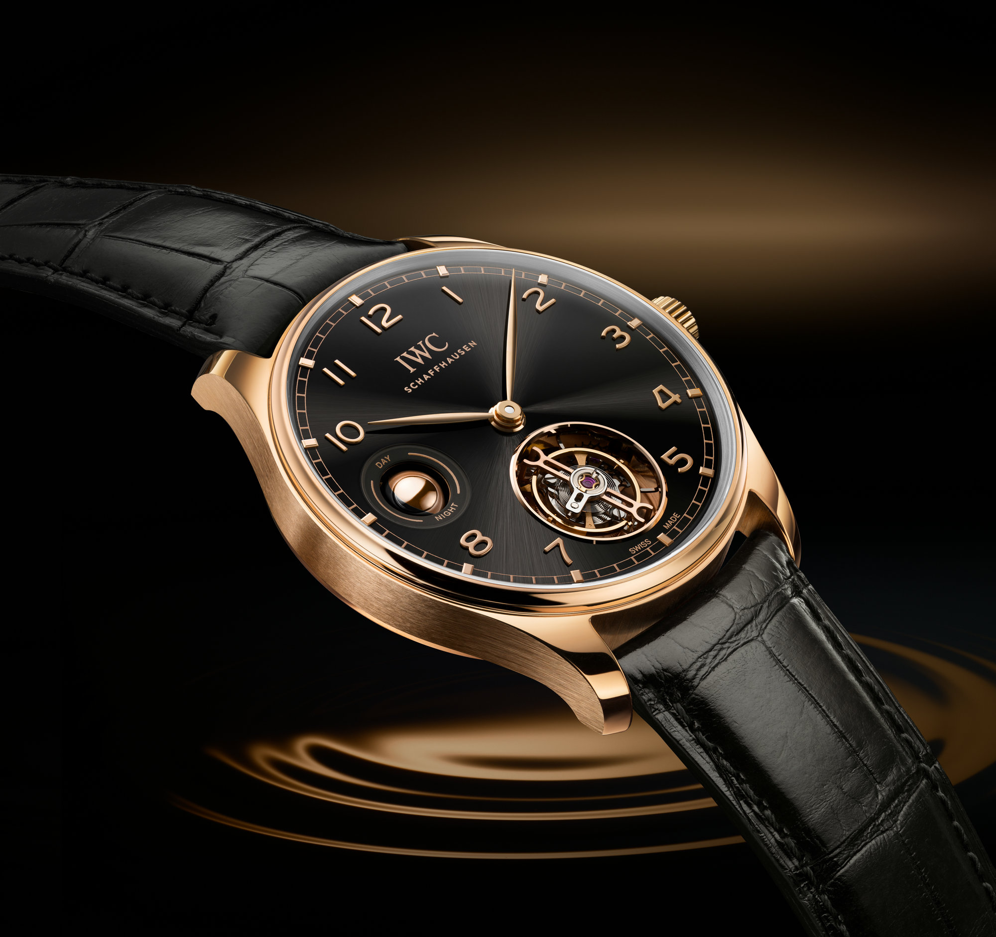 1. IWC萬國表葡萄牙系列手動上鏈陀飛輪晝夜顯示腕表（型號：IW545901）.jpg