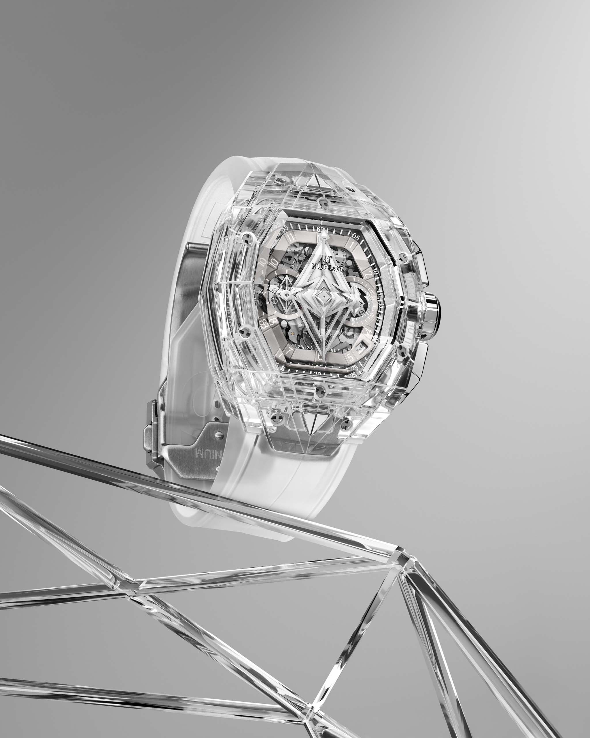 HUBLOT宇舶表發布BIG BANG靈魂SANG BLEU刺青藍寶石腕表