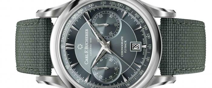 寶齊萊(CARL. F. BUCHERER)馬利龍飛返計(jì)時(shí)碼表以全新設(shè)計(jì)，彰顯現(xiàn)代經(jīng)典活力