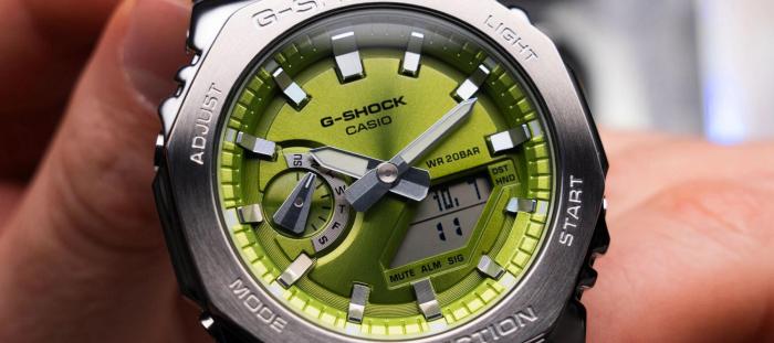 輕盈又堅固、色彩更豐富的全新卡西歐G-Shock GM-2100D “CasiOak”