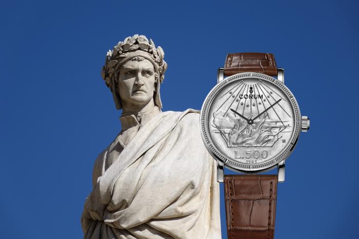 經典歷史的傳奇再現：CORUM昆侖Heritage Artisans Coin Zecca意大利里拉錢幣表傲世登場