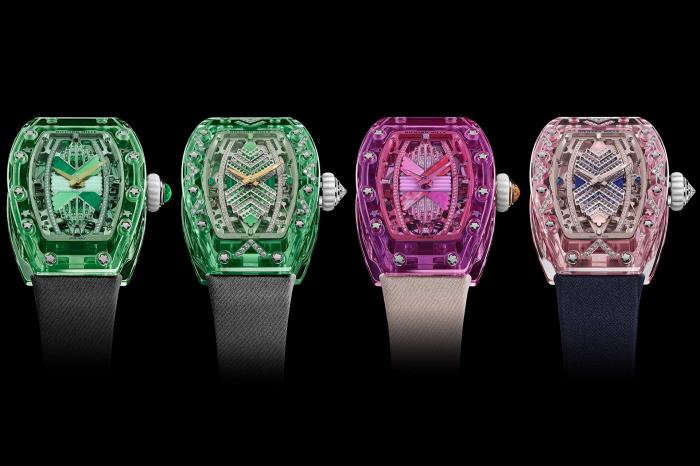 淡紫新色璀璨登場：RICHARD MILLE RM 07-02自動上鏈藍寶石腕表