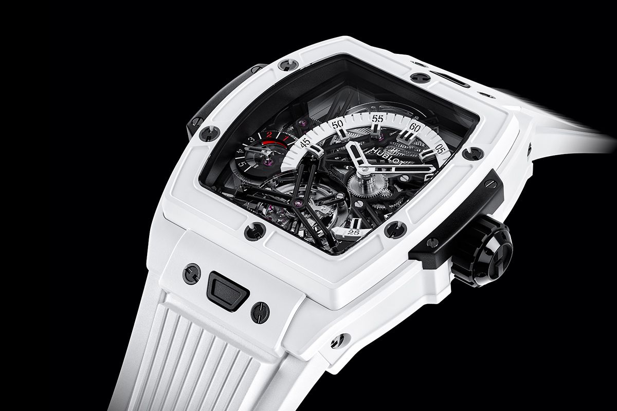 極地白光：HUBLOT宇舶Spirit of Big Bang極地白陶瓷陀飛輪五日鏈腕表