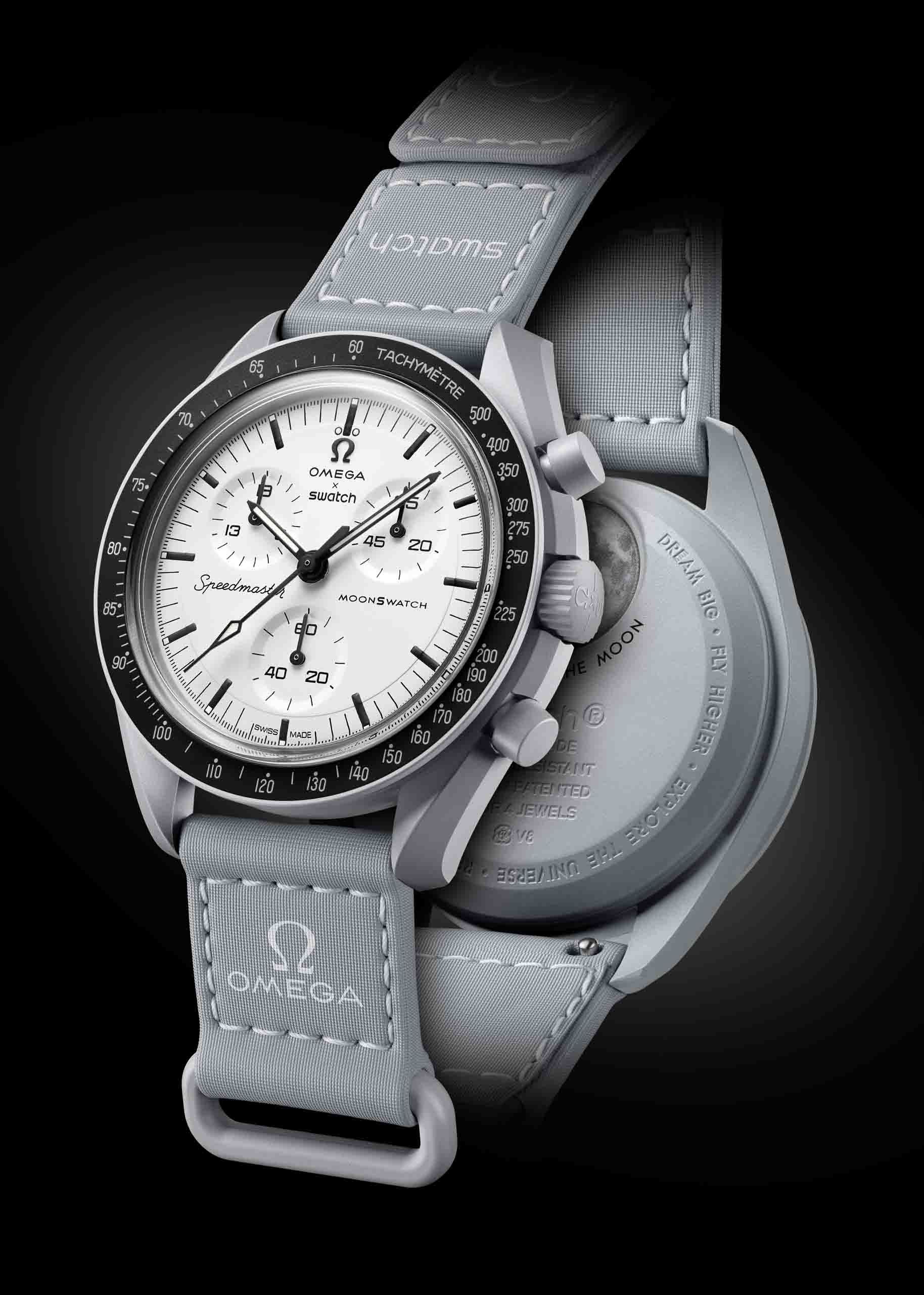 MOONSWATCH 1965 SO33M106-致敬歐米茄超霸腕表于1965 年獲得太空飛行資格認可