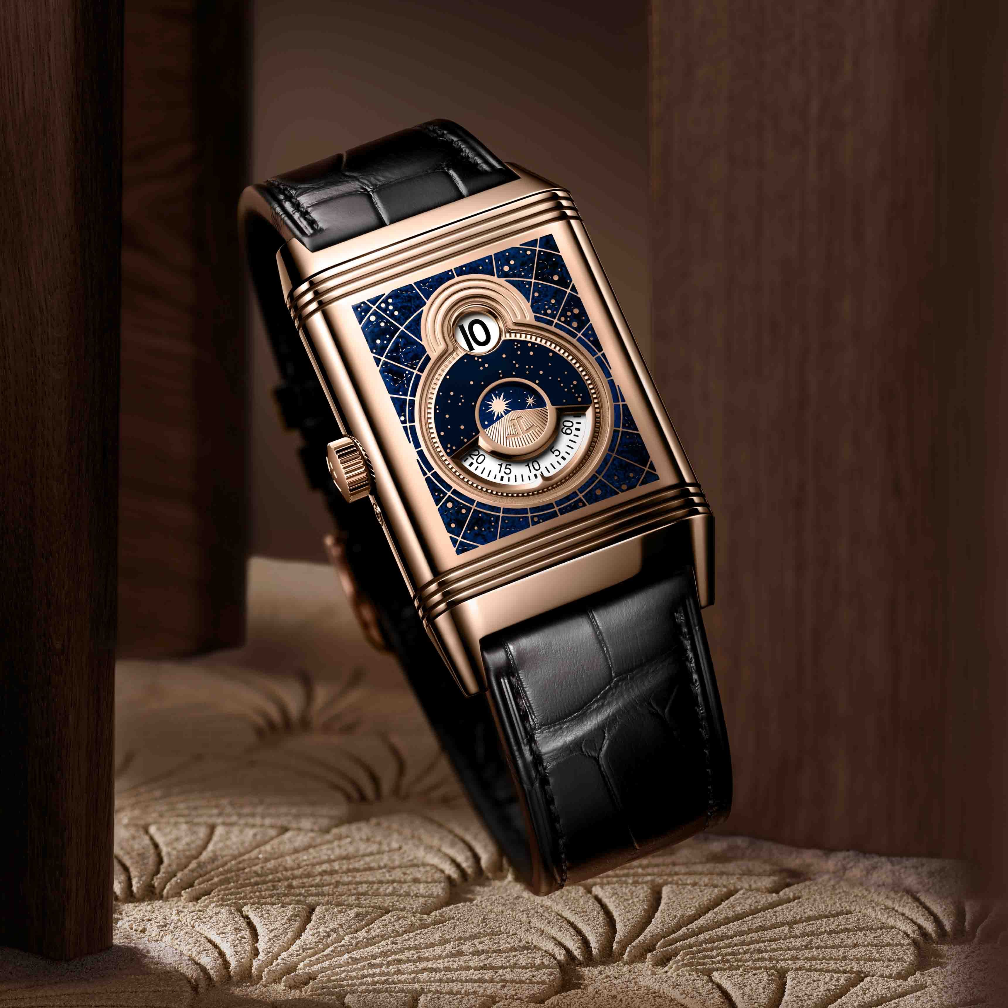積家呈獻REVERSO TRIBUTE NONANTIEME ‘ENAMEL’ 翻轉系列九十周年琺瑯腕表