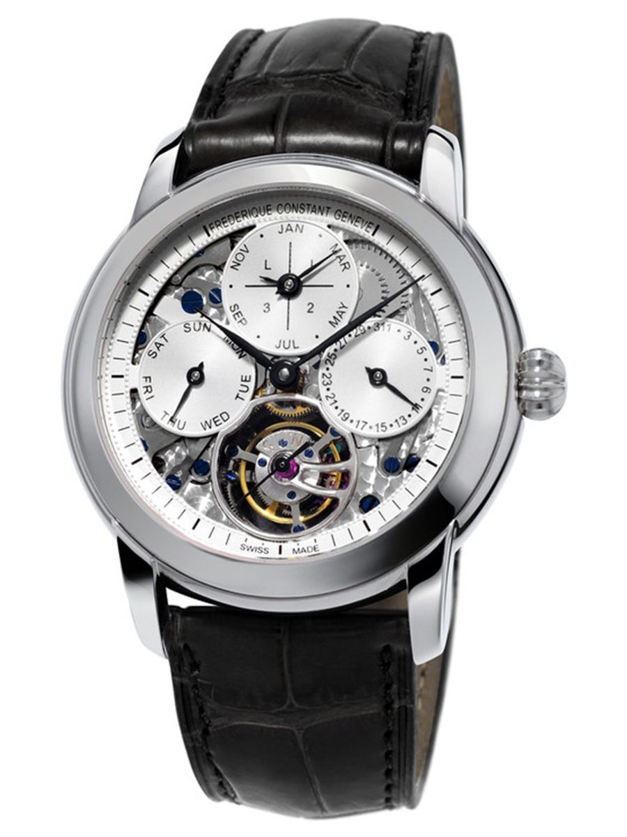 康斯登Classic QP Tourbillon 自家機芯陀飛輪萬年歷FC-975S4H6
