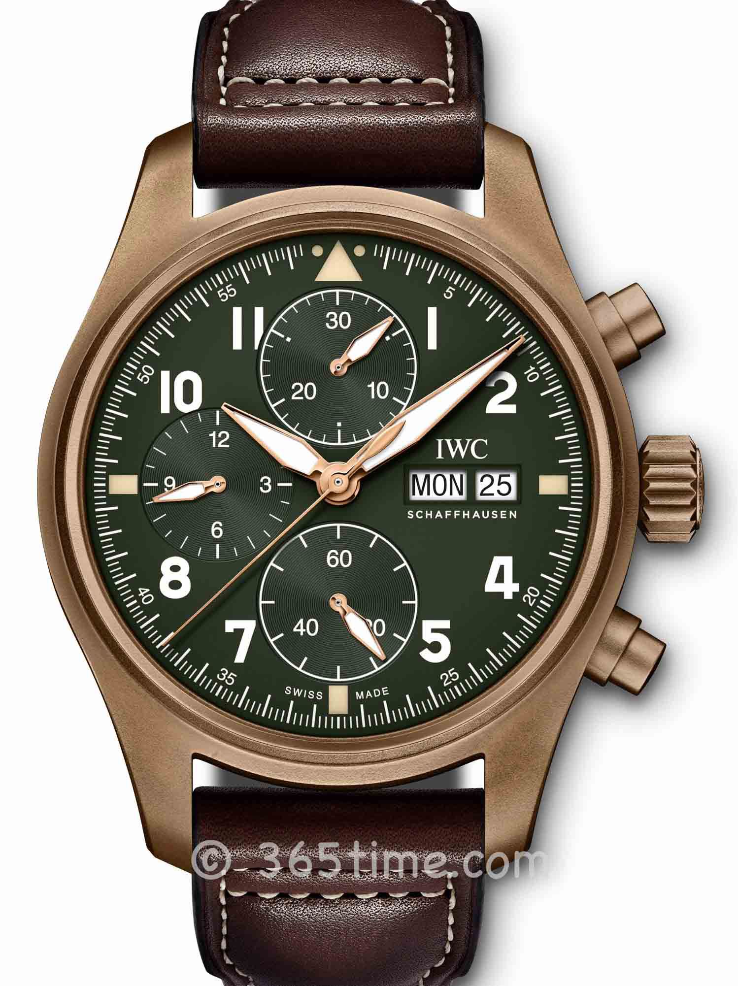 IWC萬國表噴火戰機飛行員計時腕表IW387902