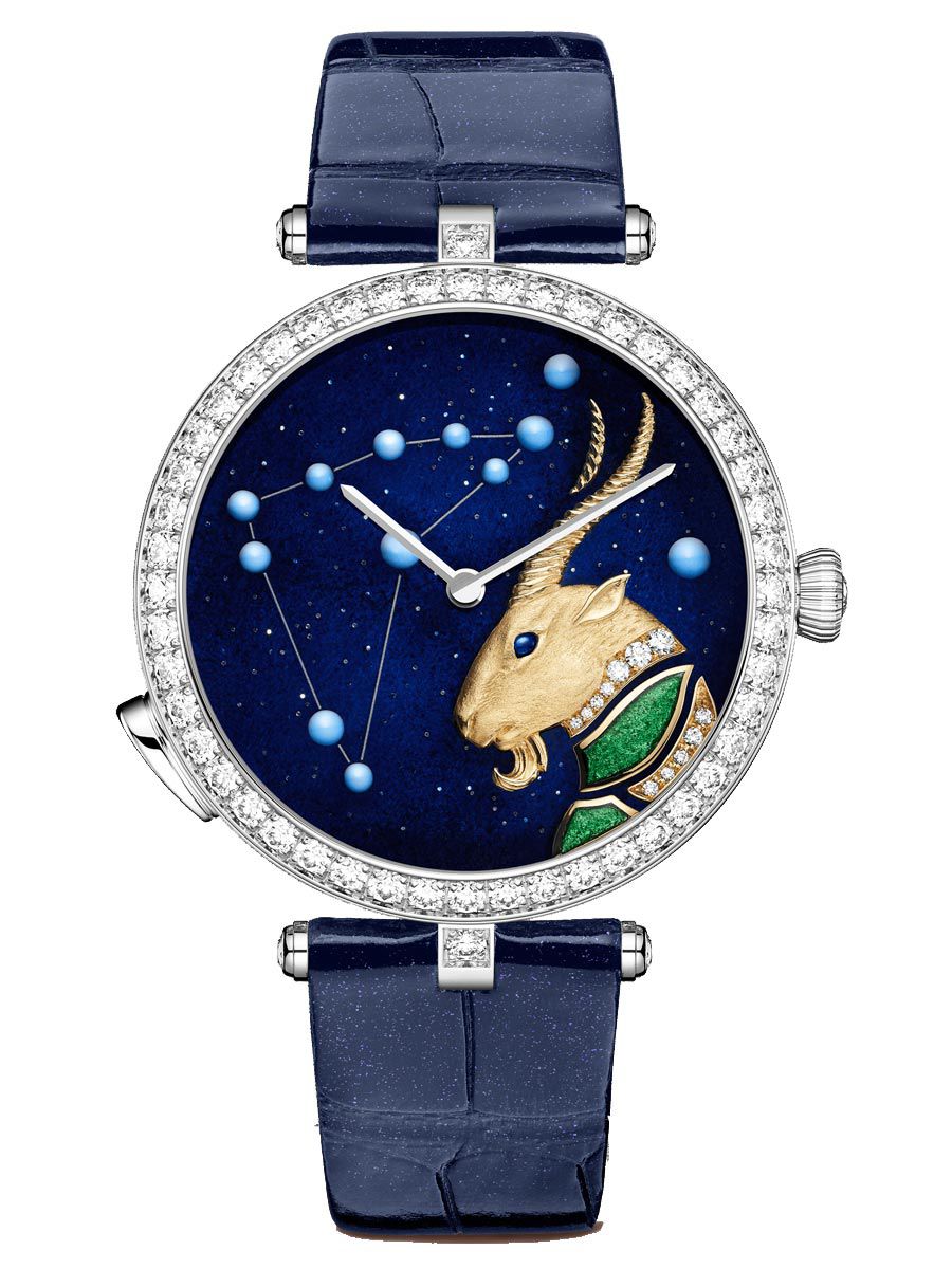 梵克雅寶詩意復雜功能Lady Arpels Zodiac摩羯座VCARO8TO00
