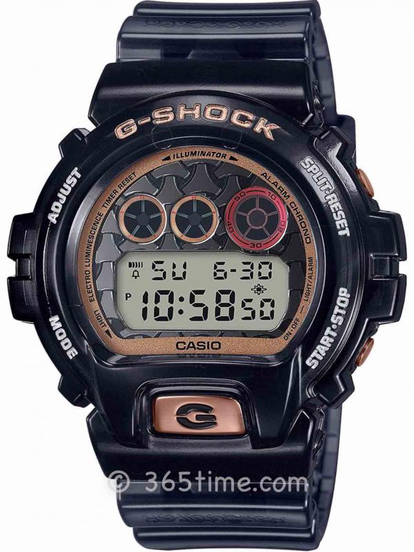 卡西歐G-SHOCK七福神系列DW-6900SLG-1武神-毘沙門天