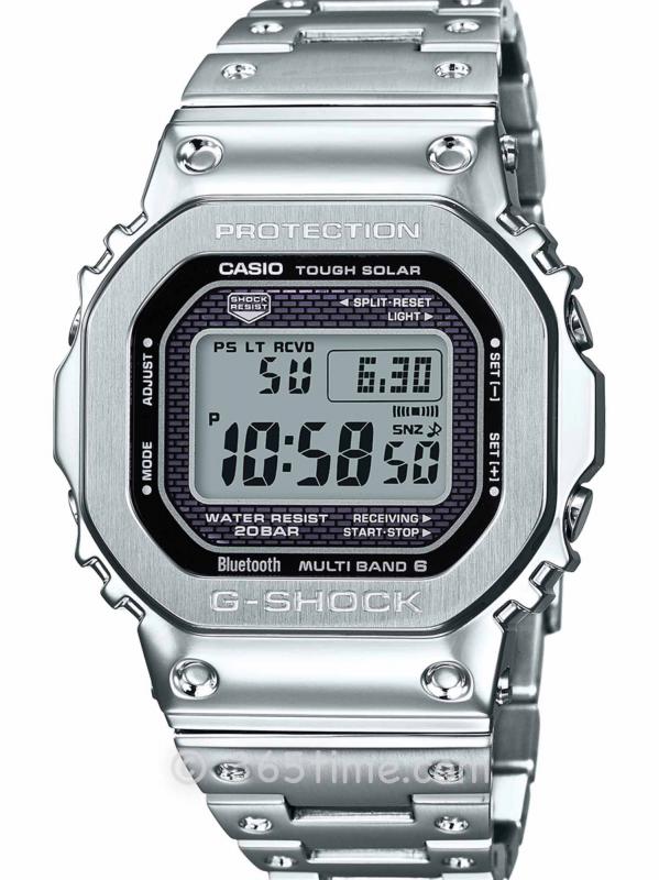 Casio卡西歐G-Shock經典系列全金屬六局電波腕表GMW-B5000D-1