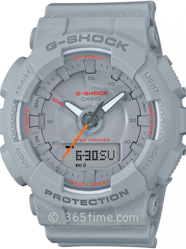 Casio卡西歐G-SHOCK S SERIES計(jì)步手表GMAS130VC-8A