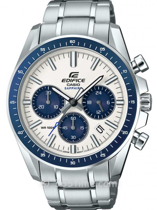 CASIO卡西歐EDIFICE系列EFB-570D-7A太陽能商務休閑男表