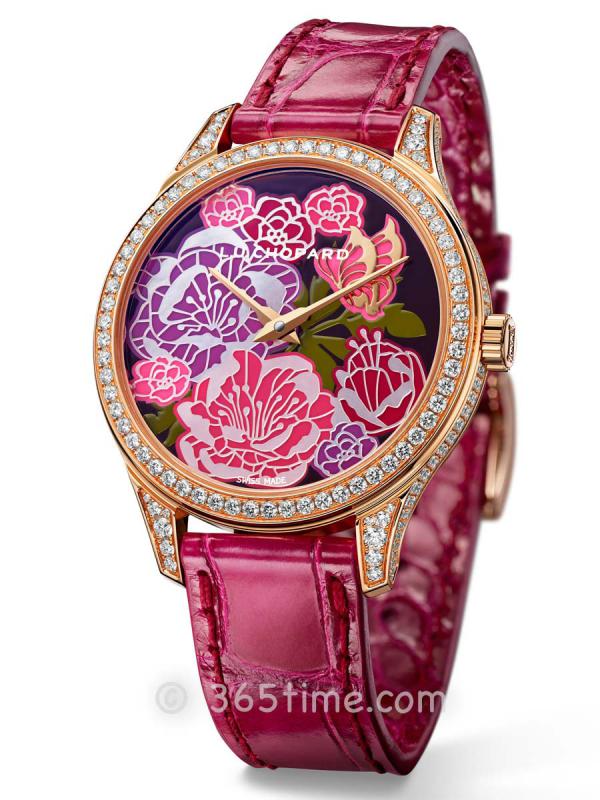 蕭邦L.U.C系列XP Esprit de Fleurier Peony女士自動機械腕表131944-5004