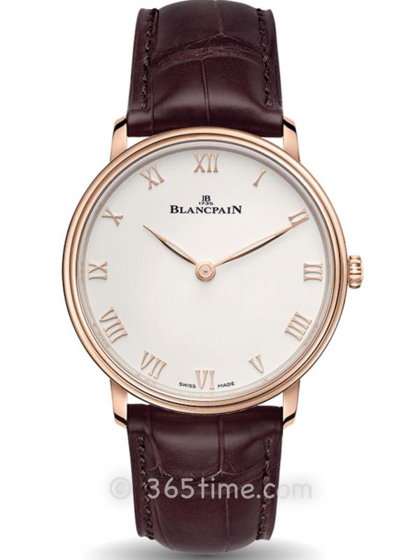 Blancpain寶珀Villeret經典系列超薄腕表6605-3642-55
