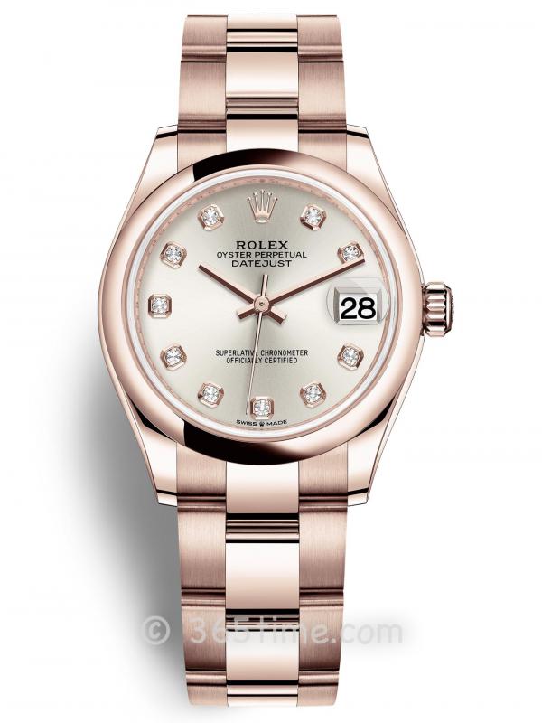 Rolex勞力士蠔式恒動日志型31女士手表278245-0037