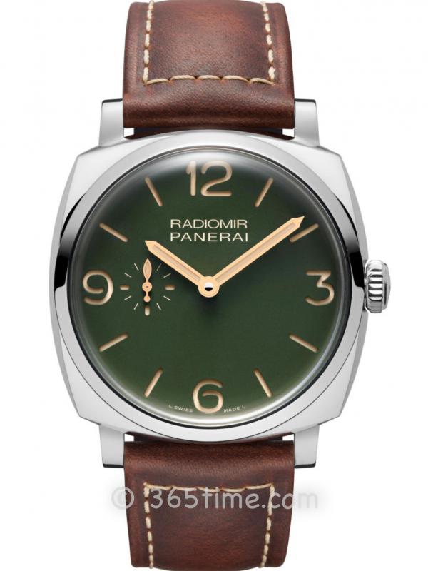 Panerai沛納海Radiomir系列軍綠色表盤腕表PAM00995