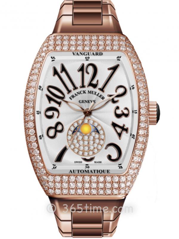 法穆蘭(FRANCK MULLER) Vanguard女士月相V 32 SC AT FO L D CD 1P (RS) 5N O 