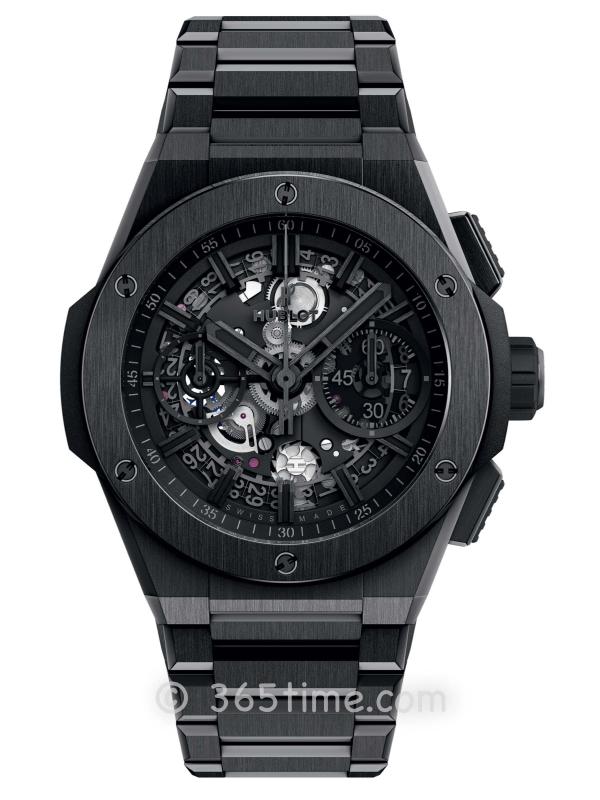 HUBLOT宇舶Big Bang Integral一體式全黑典藏款451.CX.1140.CX