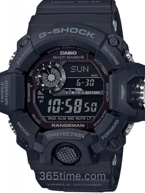 CASIO卡西歐G-SHOCK RANGEMAN貓人GW-9400-1B