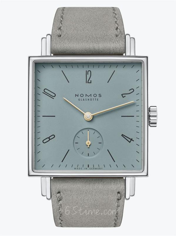 NOMOS TETRA永恒戀人藍寶石水晶底蓋448