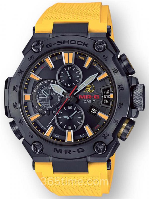 卡西歐G-SHOCK MR-G李小龍誕辰80周年紀(jì)念腕表MRG-G2000BL-9A