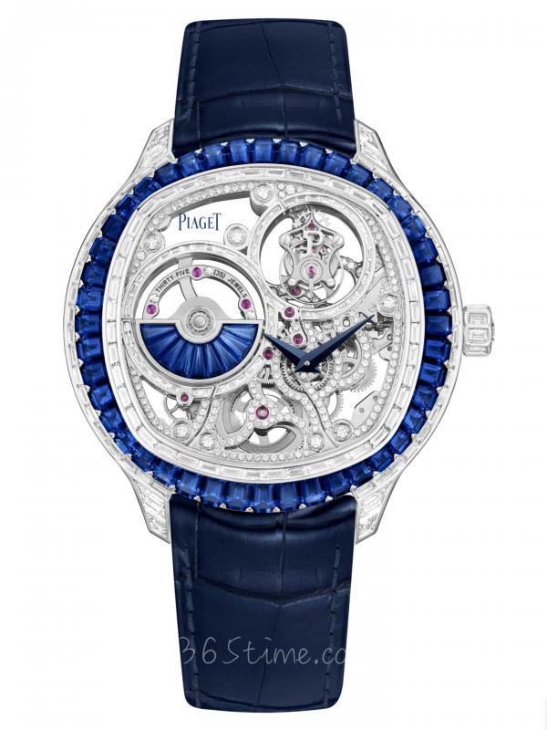 伯爵PIAGET POLO EMPERADOR陀飛輪鏤空枕形腕表G0A45041