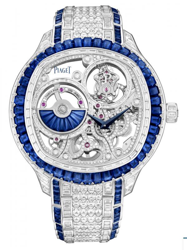 伯爵PIAGET POLO EMPERADOR陀飛輪鏤空枕形G0A45040