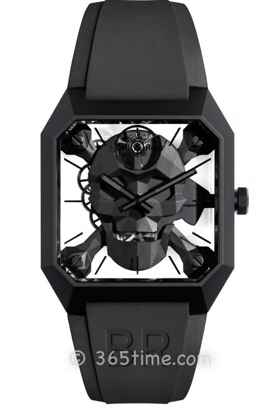 Bell & Ross柏萊士BR 01 CYBER SKULLBR01-CSK-CE/SRB