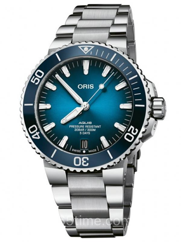 ORIS豪利時(shí)AQUIS 400自主機(jī)芯日歷01 400 7763 4135-07 8 24 09PEB