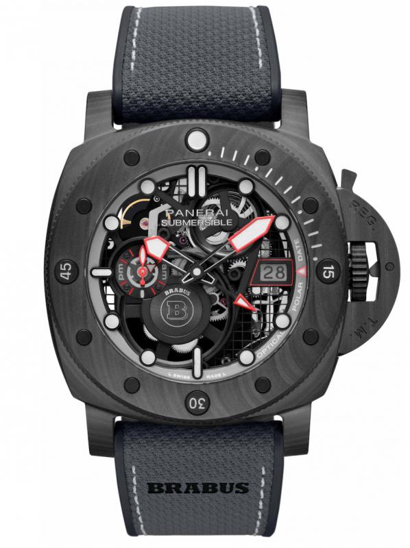 沛納海SUBMERSIBLE S BRABUS BLACK OPS潛行PAM01240